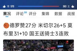 骑士主场失利，遭遇两连败